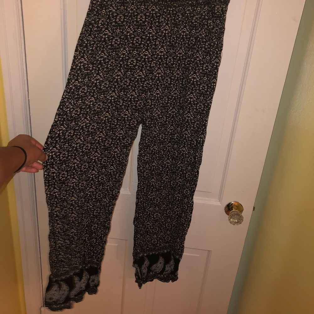 Stretchy patterned pants - Picture 2 of 2